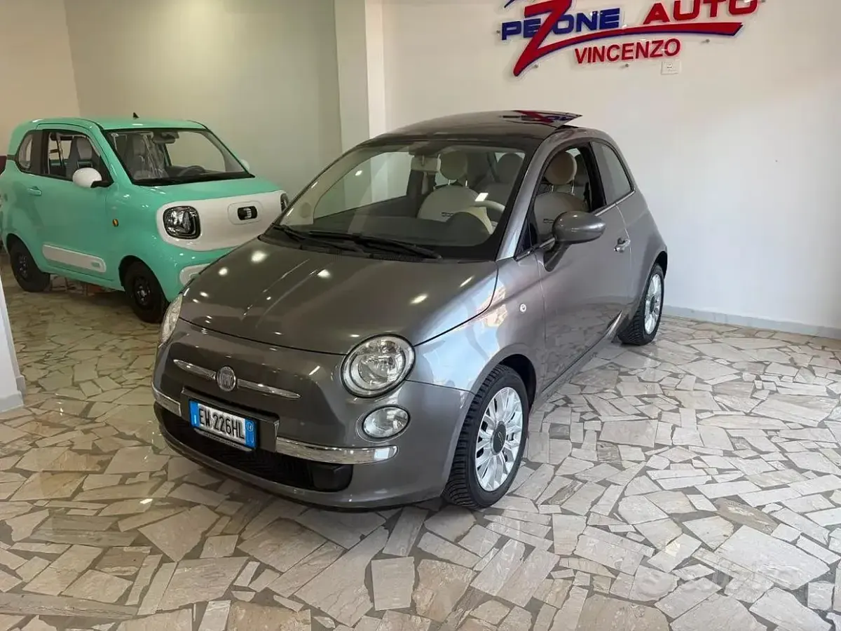 Usata Fiat 500 Lounge 69 CV (50 kW) 2014 Grigio Utilitaria