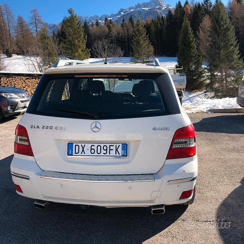 Usata Mercedes GLK220 2009 Bianco SUV