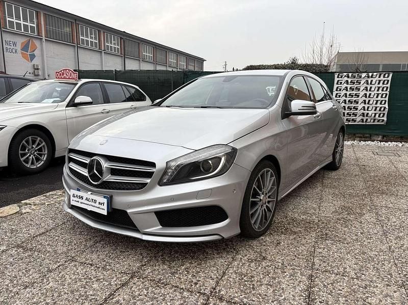 Usata Mercedes A200 Premium 136 CV (100 kW) 2014 Argento Berlina