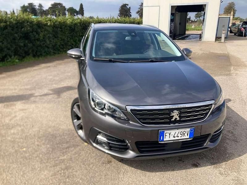 Usata Peugeot 308 Allure 131 CV (96 kW) 2019 Grigio Station wagon