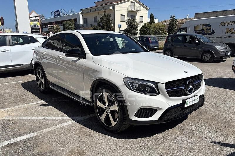 Usata Mercedes GLC250 Executive 204 CV (150 kW) 2017 Bianco Coupé
