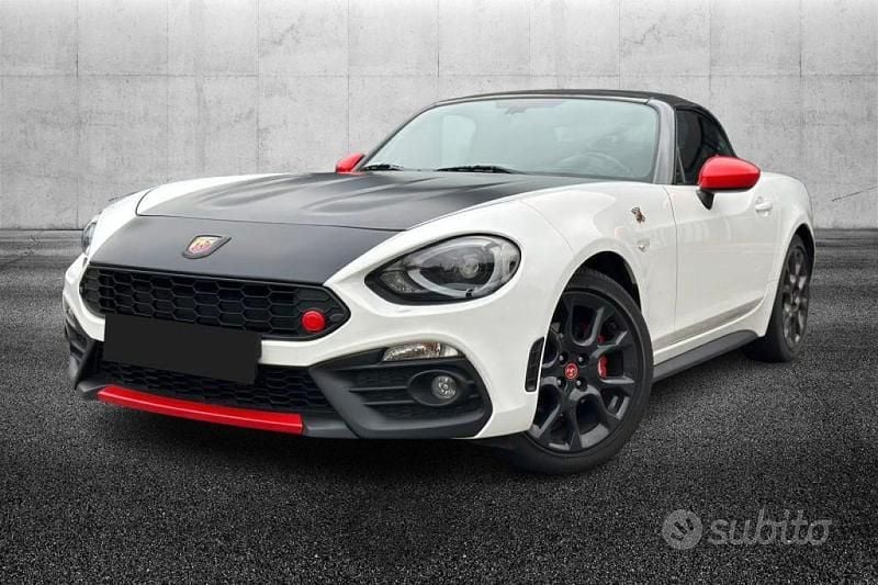Usata Abarth 124 Spider 170 CV (125 kW) 2017 Bianco Cabrio
