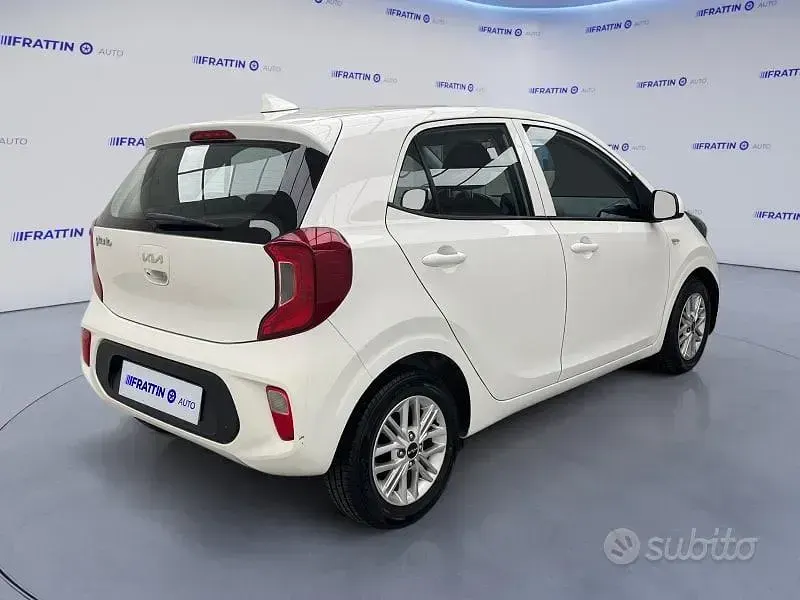 Usata Kia Picanto Urban 67 CV (49 kW) 2024 Clear white [ud]  pastello Utilitaria
