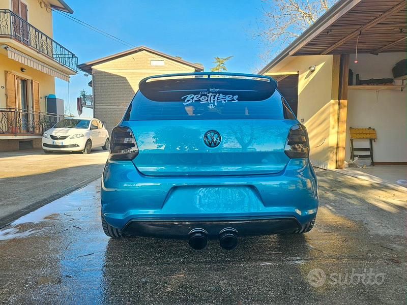 Usata VW Polo Comfortline 120 CV (88 kW) 2016 Blu Utilitaria