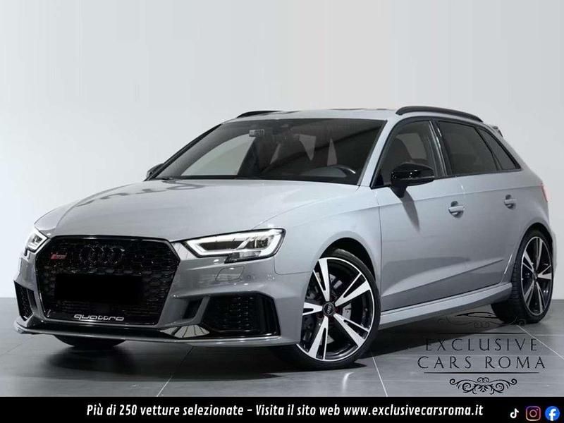 Usata Audi RS3 Ambiente 400 CV (294 kW) 2020 Grigio nardò Berlina