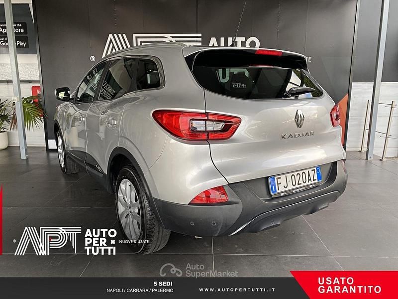 Usata Renault Kadjar Intens 110 CV (80 kW) 2017 Argento SUV