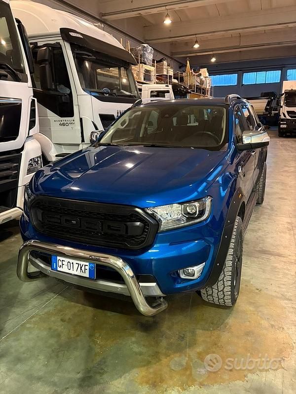 Usata Ford Ranger Limited 2021 Blu Pick-up