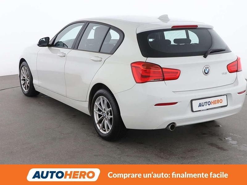 Usata BMW 118 Advantage 136 CV (100 kW) 2019 Bianco Utilitaria