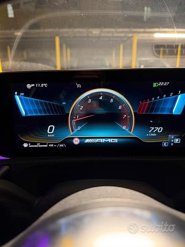 Usata Mercedes A200 Premium 163 CV (119 kW) 2018 Bianco Berlina