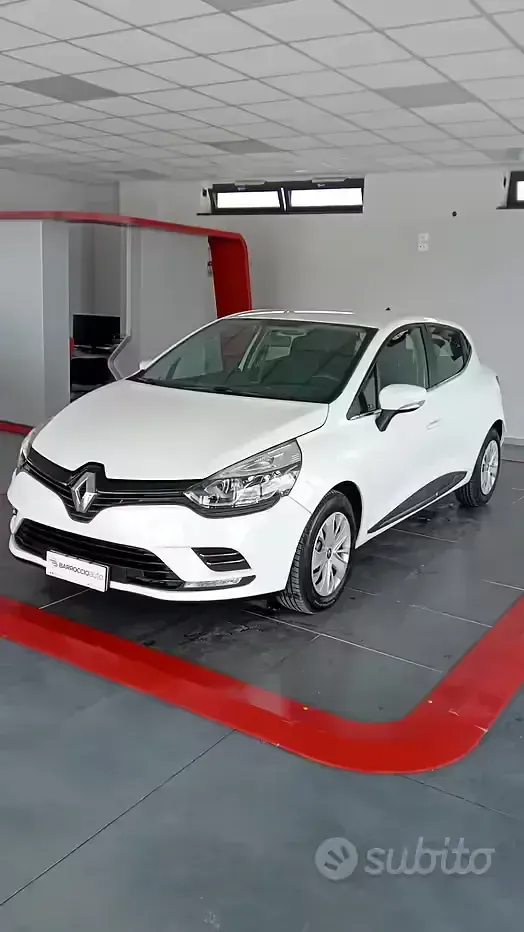 Usata Renault Clio IV Life 75 CV (55 kW) 2018 Bianco Berlina