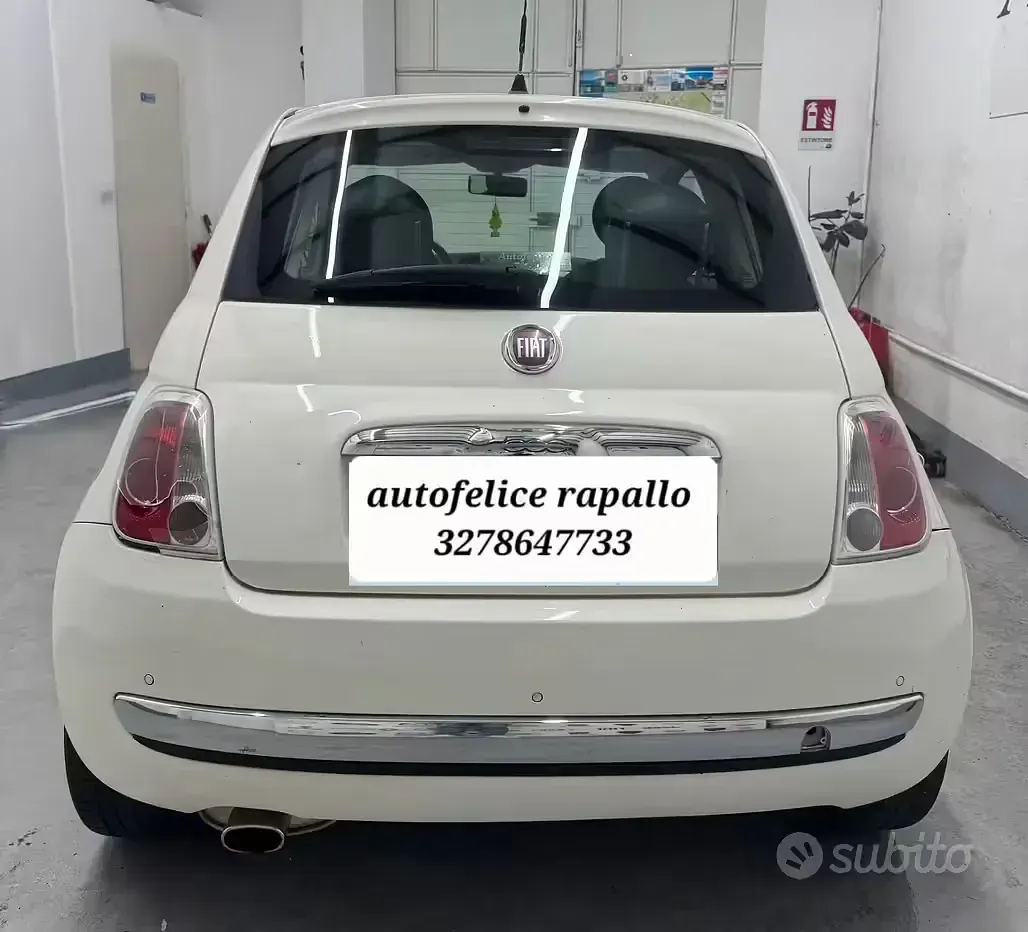 Usata Fiat 500 69 CV (50 kW) 2012 Bianco Berlina