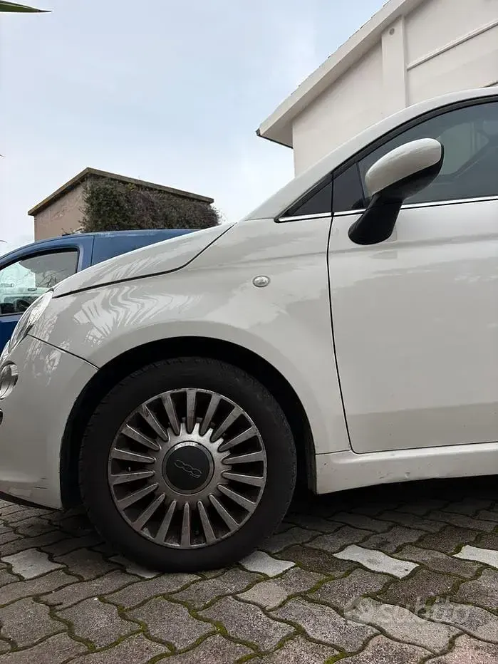 Usata Fiat 500 95 CV (69 kW) 2013 Bianco Berlina