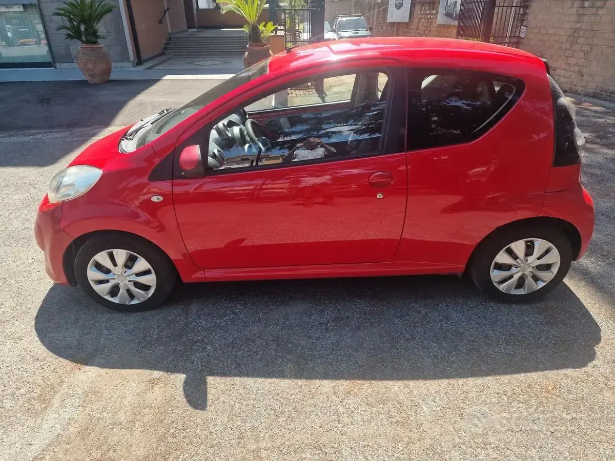 Usata Citroën C1 68 CV (50 kW) 2009 Rosso Utilitaria