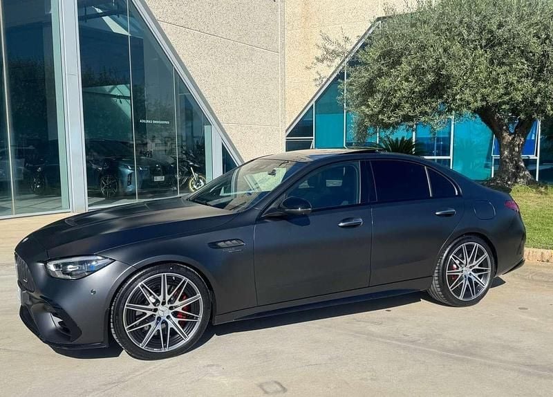 Usata Mercedes C63 AMG AMG Line Premium Plus 476 CV (350 kW) 2024 Grigio Berlina