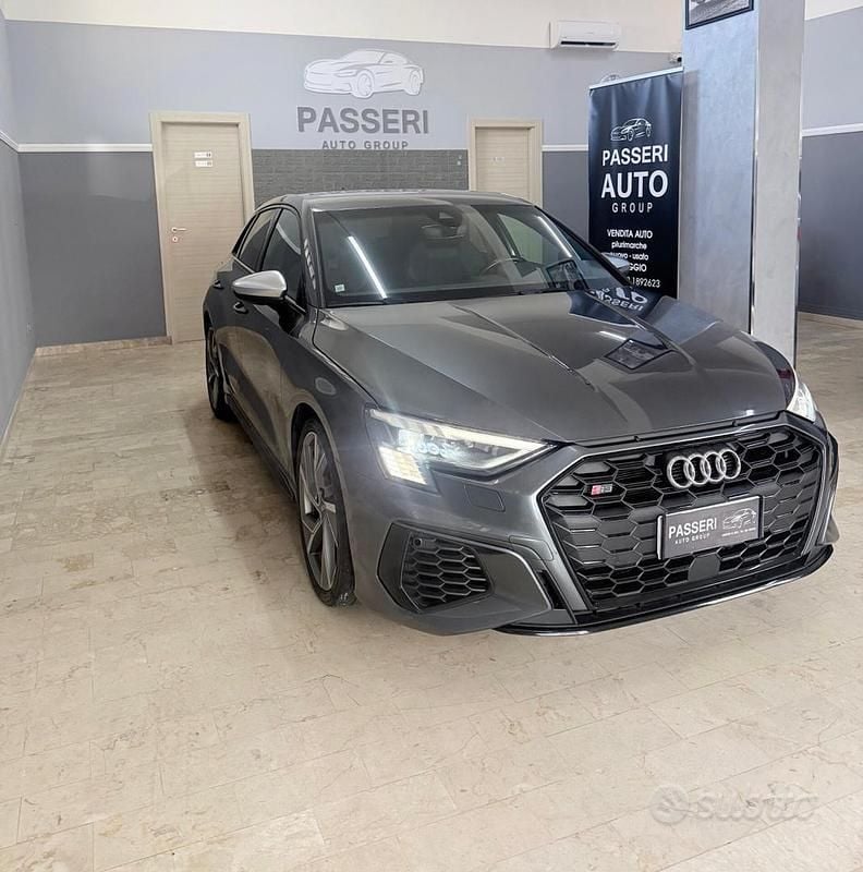 Usata Audi S3 S-Line 310 CV (228 kW) 2022 Nero Berlina