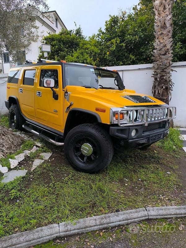 Giallo Usata 2005 Hummer H2 SUV | 44.900 € - Immagine 1/4
