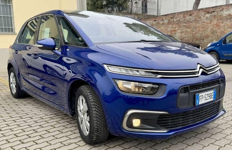 Usata Citroën C4 Picasso Shine 120 CV (88 kW) 2018 Blu/azzurro Monovolume