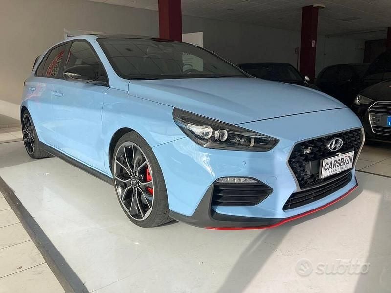 Usata Hyundai i30 N Performance 275 CV (202 kW) 2019 Blu/azzurro Berlina