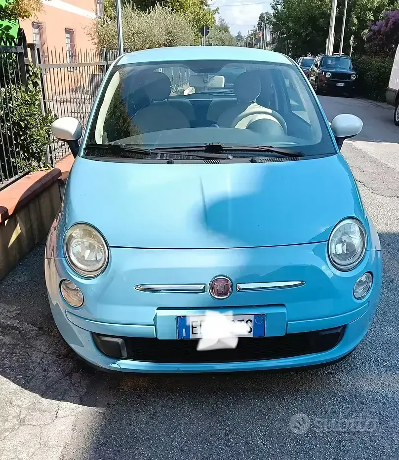 Usata Fiat 500 69 CV (50 kW) 2013 Bluazzurro Utilitaria