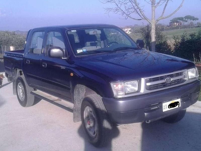 Usata Toyota HiLux 90 CV (66 kW) 1998 Blu/azzurro Pick-up