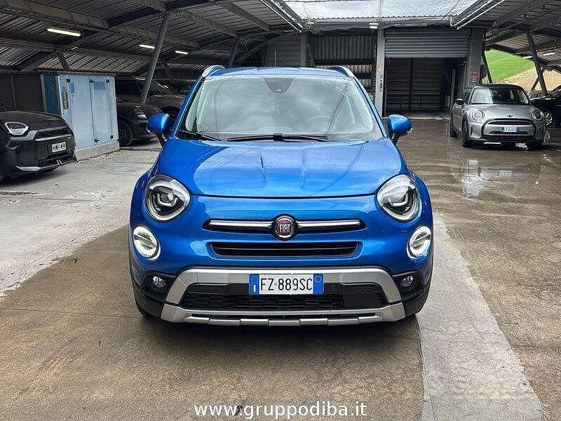Usata Fiat 500X Cross 120 CV (88 kW) 2019 Blu SUV