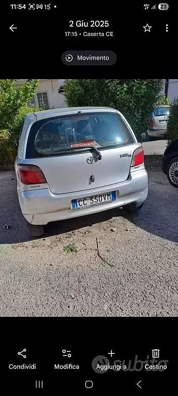Usata Toyota Yaris 68 CV (50 kW) 2003 Berlina