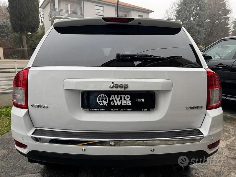 Usata Jeep Compass Limited 163 CV (119 kW) 2012 Bianco SUV