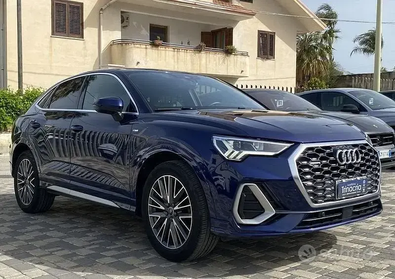 Brugt Audi Q3 S-Line 150 HK (110 kW) 2021 Blå SUV