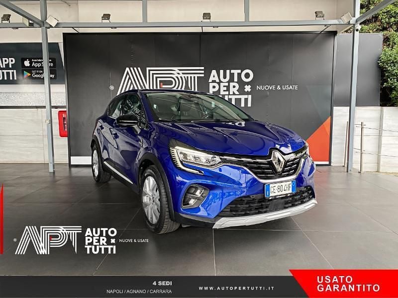 Usata Renault Captur Intens 131 CV (96 kW) 2021 Blu SUV