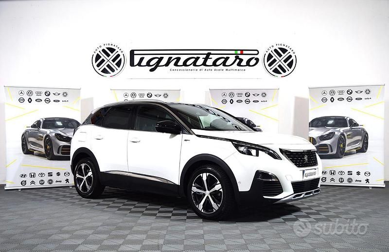 Usata Peugeot 3008 GT-line 177 CV (130 kW) 2020 Bianco SUV