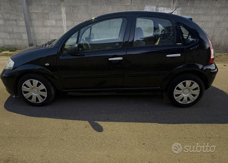 Usata Citroën C3 Exclusive 68 CV (50 kW) 2008 Nero Berlina