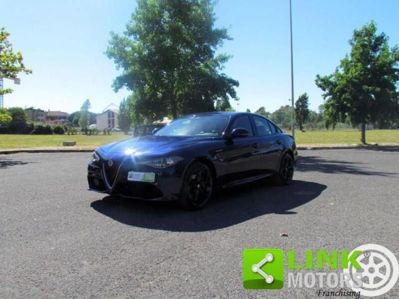 Usata Alfa Romeo Giulia Veloce 280 CV (205 kW) 2018 Blu perlato Berlina