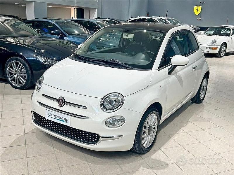 Usata Fiat 500 Lounge 70 CV (51 kW) 2017 Bianco Berlina