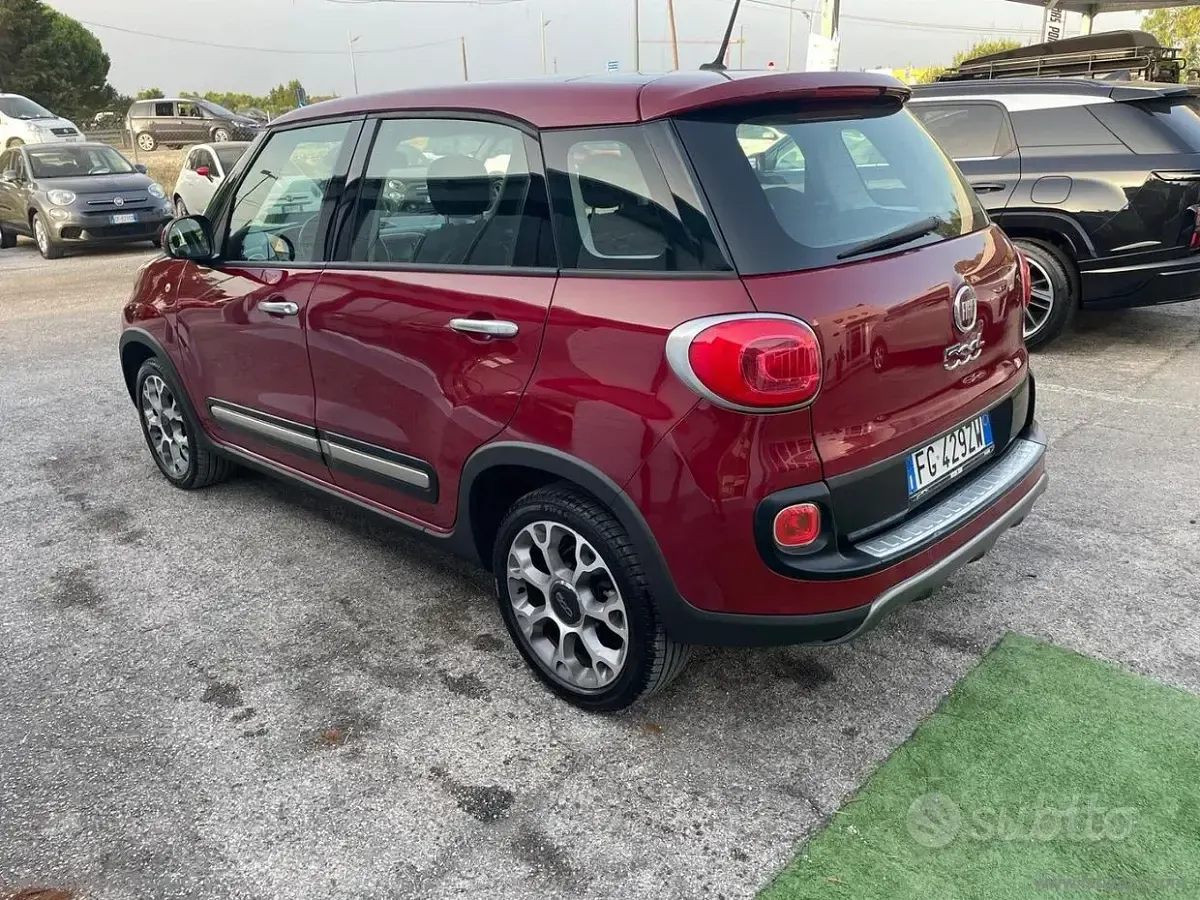 Usata Fiat 500L Trekking 95 CV (69 kW) 2016 Rosso Monovolume
