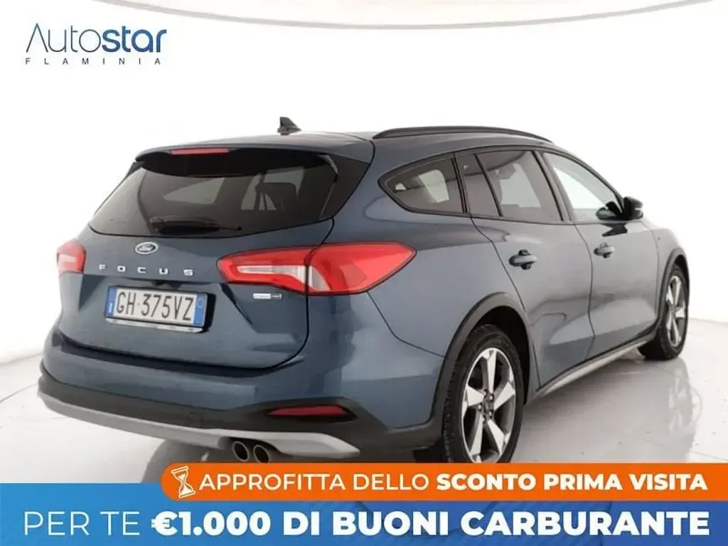 Usata Ford Focus Active 125 CV (91 kW) 2022 Blu Station wagon
