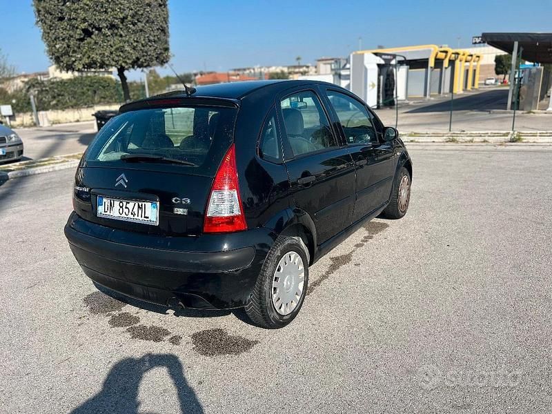 Usata Citroën C3 75 CV (55 kW) 2008 Nero Berlina