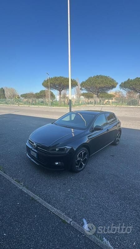 Usata VW Polo 80 CV (58 kW) 2018 Nero Utilitaria