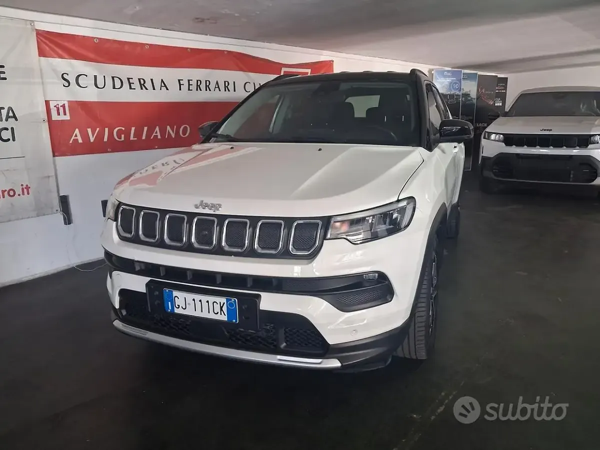 Usata Jeep Compass Limited 131 CV (96 kW) 2022 Bianco SUV