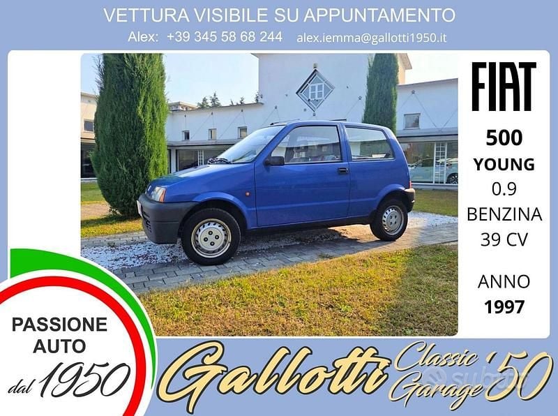 Usata Fiat Cinquecento Young 40 CV (29 kW) 1997 Utilitaria