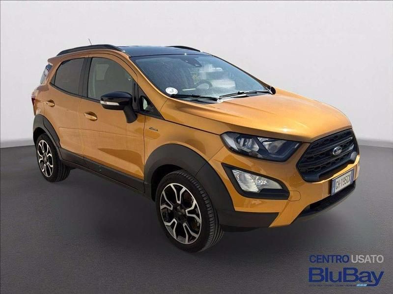 Usata Ford Ecosport Active 125 CV (91 kW) 2021 Arancione metallizzato SUV