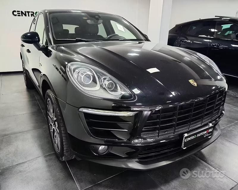 Usata Porsche Macan 250 CV (183 kW) 2017 Nero SUV