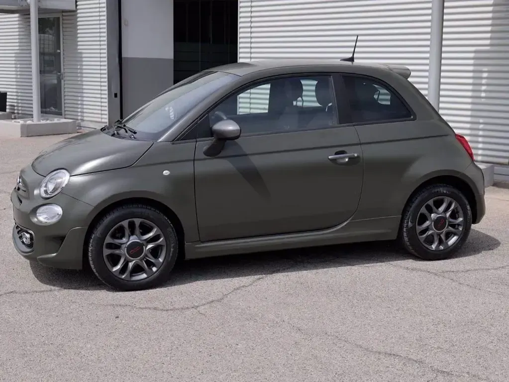 Usata Fiat 500 S 69 CV (50 kW) 2018 Verde pastello Utilitaria