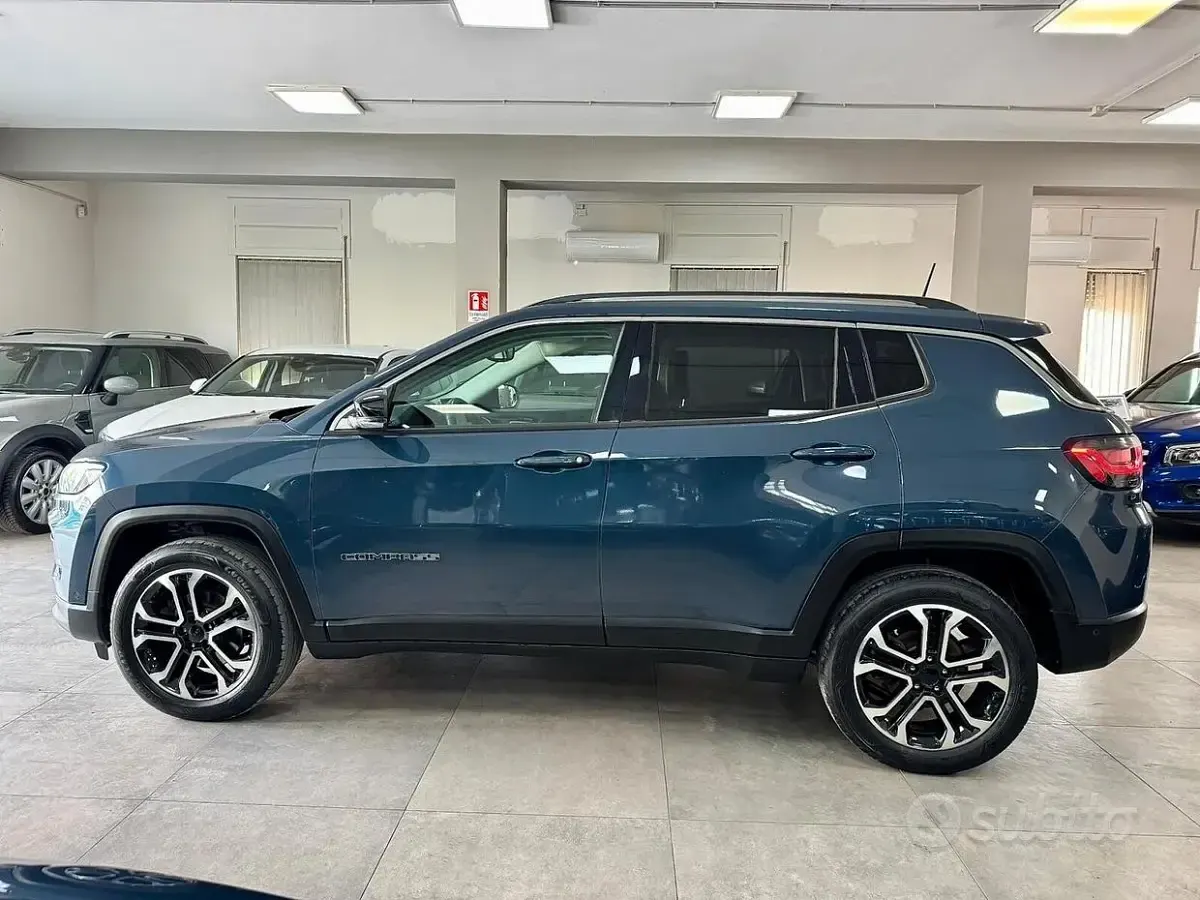 Usata Jeep Compass Limited 131 CV (96 kW) 2021 Blu SUV