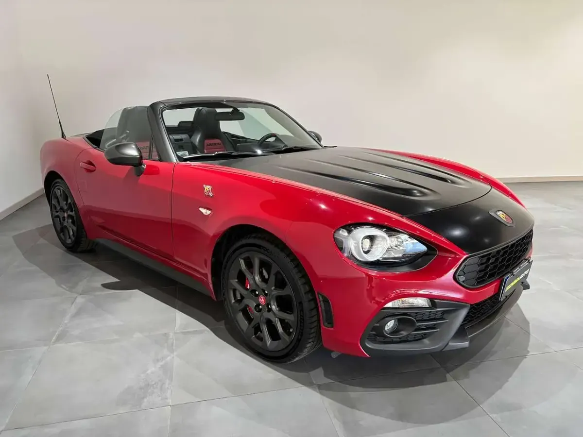 Usata Abarth 124 Spider 170 CV (125 kW) 2018 Rosso Cabrio