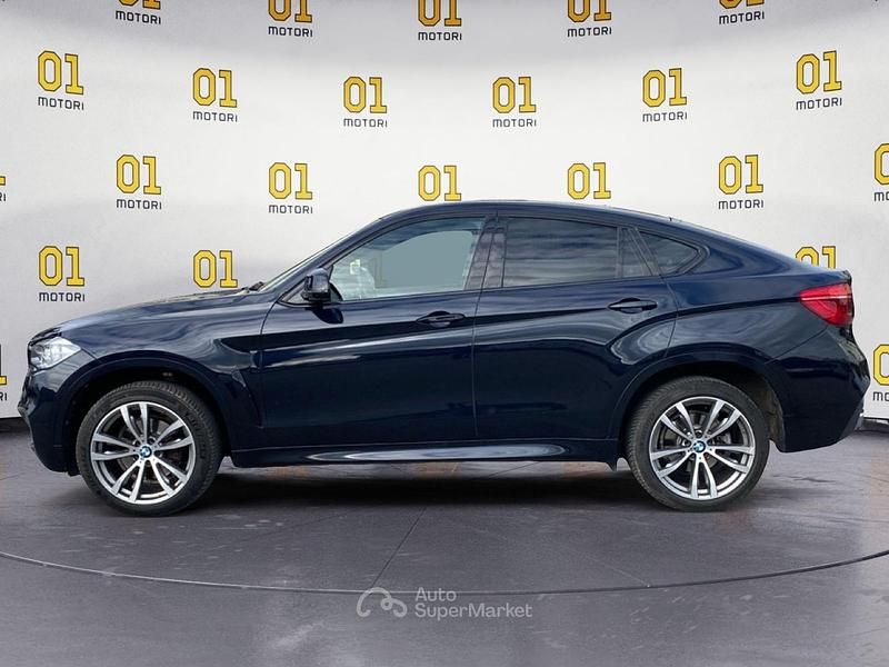Usata BMW X6 M Sport 249 CV (183 kW) 2018 Blu/azzurro SUV