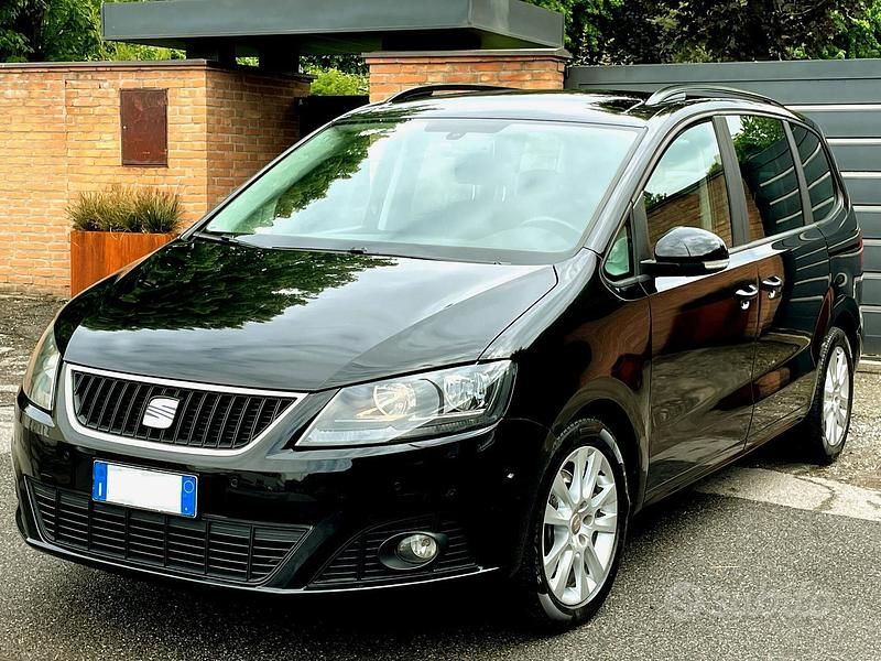 Usata Seat Alhambra 140 CV (102 kW) 2014 Nero Monovolume