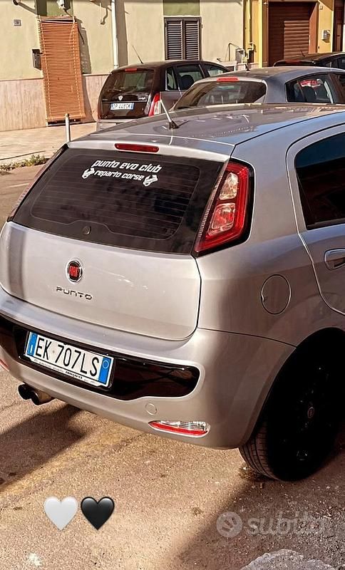 Usata Fiat Punto Evo 75 CV (55 kW) 2013 Grigio Utilitaria