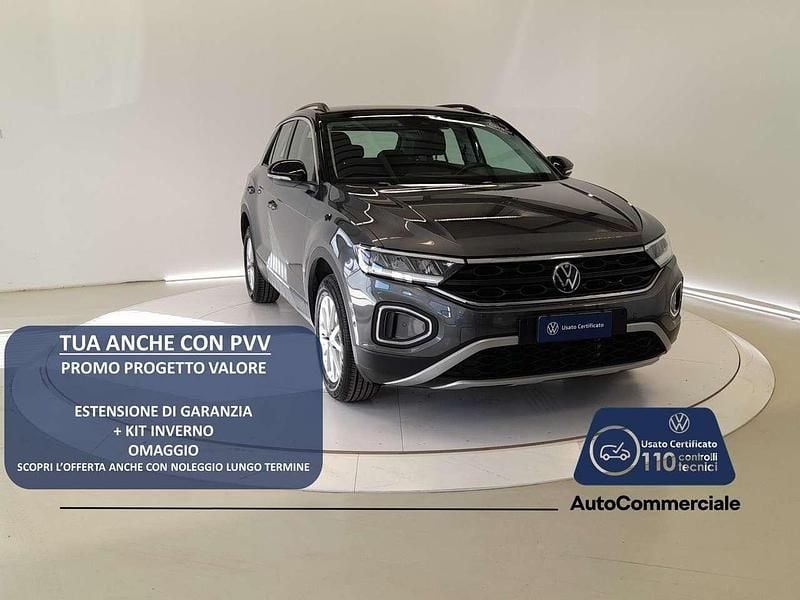Grigio scuro Usata 2024 VW T-Roc Life SUV | 25.250 € (Ottimo prezzo) - Immagine 1/4