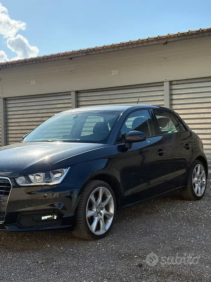 Usata Audi A1 Sport 90 CV (66 kW) 2015 Nero Utilitaria