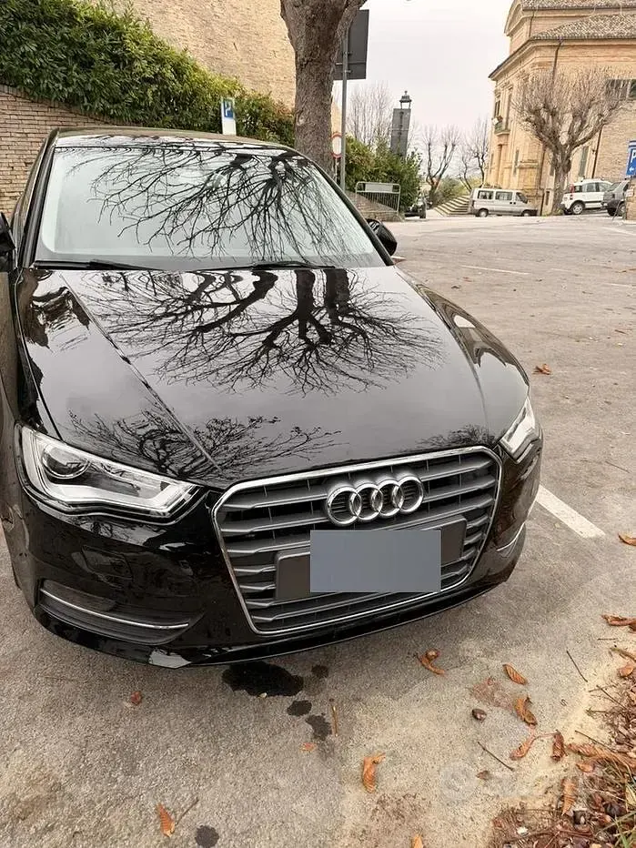 Usata Audi A3 122 CV (89 kW) 2014 Nero Berlina